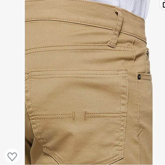 NWT US Polo Assn. Slim Straight 5 Pocket Khaki Pants Size W 28 L 30 - Picture 3 of 9